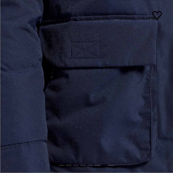 Reebok Navy Blue down puffer jacket - Picture 7 of 10